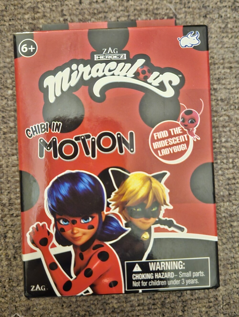 Miraculous Chibi In Motion ZAG Heroes Keychain Surprise Toy New In Package